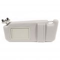 Ocpty Left Driver Side Beige Sun Visor Without Sunroof Fit For 2006 2007 2008 2009 2010 2011 Toyota Camry 74320-06780-e0