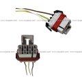 10 Pieces 3 Wire Plug Pin Female High Low Beam Connector Fit Freightliner Columbia 2005-2015 And M2 106 112 Business Class