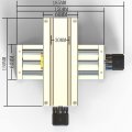Letkingok Multifunction Drill Vise Fixture Working Table Mini Precision Milling Machine Worktable Cross Slide Stroke 65mm