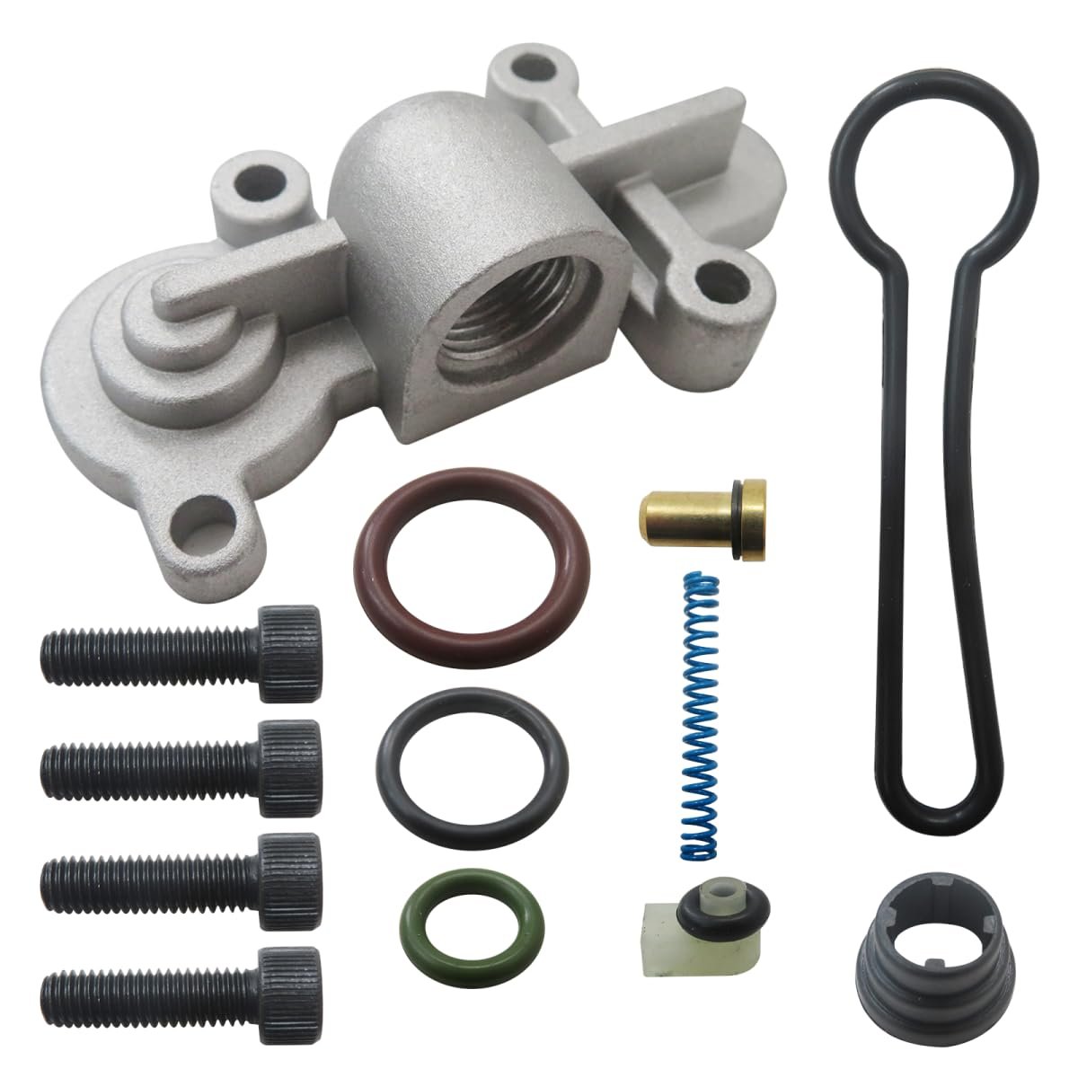 Upgrade 6 0 Blue Spring Kit Fit For Ford Fuel Pressure Regulator Power-stroke 2003-2007 F250 F350 F450 F550 Replaces