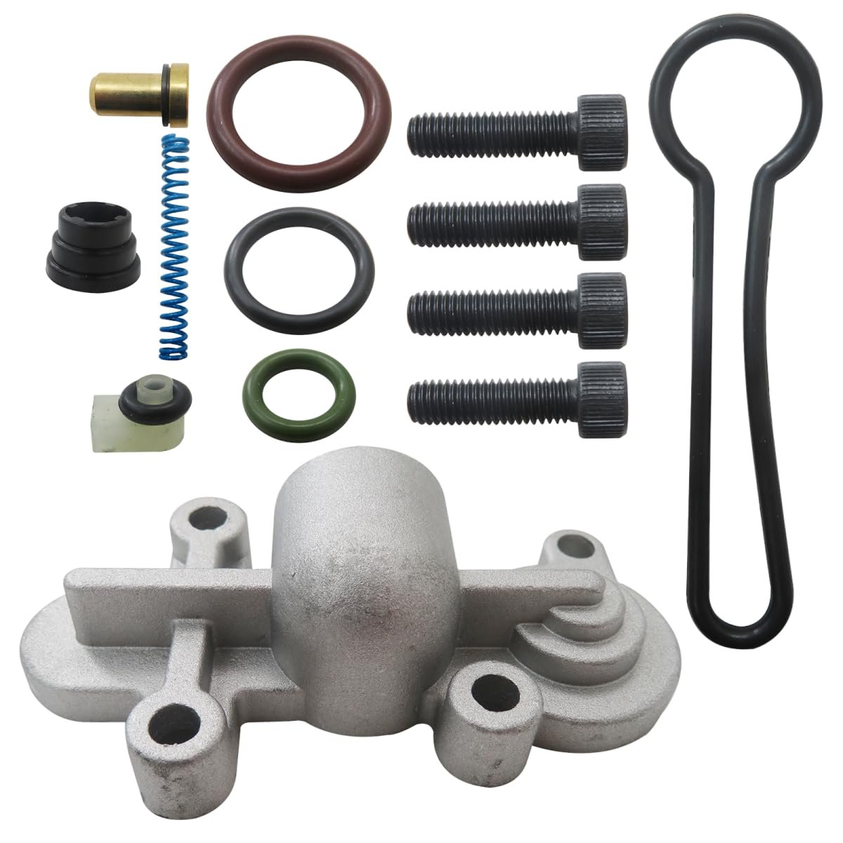 Upgrade 6 0 Blue Spring Kit Fit For Ford Fuel Pressure Regulator Power-stroke 2003-2007 F250 F350 F450 F550 Replaces