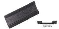 Crl Black Finish Raised Lip Finger Pull 