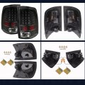 Wflnhb Black Tail Lights Brake Reverse Lamps Assembly Replacement For 2009-2018 Dodge Ram 1500 2010-2018 2500 3500 Driver Side