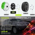 Customadeonly 1 5 6 Hubcentric Wheel Spacers Compatible For Toyota Tacoma 1995-2008 Tundra 2000-2006 T100 1993-1996 4runner