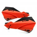 Apebazy Universal Motorcycle Handguards 22-25mm Dirt Bike Atv Hand Guards Orange 