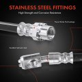 A-premium Rear Driver And Passenger Brake Hydraulic Hose Compatible With Bmw Models E53 X5 2000 2001 2002 2003 2004 2005 2006
