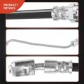 A-premium Rear Driver And Passenger Brake Hydraulic Hose Compatible With Bmw Models E53 X5 2000 2001 2002 2003 2004 2005 2006