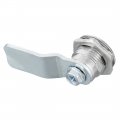 Uxcell Tubular Cam Lock Triangle Socket Key 18mm Cylinder 51mm X 2mm Zinc Alloy Chrome Finish Keyed Alike