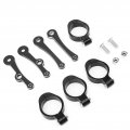 Motorcycle Headlight Bracket Fydun 39-41mm 1 5-1 6in Turn Signal Light Fork Tube Mount Clamp Accessory