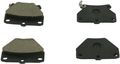 Beck Arnley 089-1636 Oe Brake Pad 