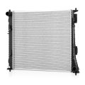 Auto Dynasty Radiator For 2021-2024 Hyundai Santa Fe Kia Sorento 1 6l 2 5l Turbo Dpi 13918 1-row Aluminum Cooling Natural Black 