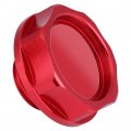 Car Oil Filler Cover Aluminium Alloy Engine Fuel Tank Cap Red