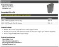 Carbon Canister Compatible With 2003-2007 Chrysler Town Country 3l 3 8l V6