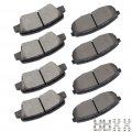 Ocpty Ceramic Brake Pads Front Rear Set 8pcs Fit For Kia Soul 2014-2016