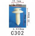 Autobahn88 Trim Panel Clip Compatible With Gm Ford Amc Oem 10143422 N805612s100 8934202599 Pack Of 20