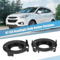 2pcs H7 Led Headlight Bulb Retainers Holder Adapter Fit For Hyundai Mistra 2017