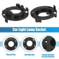 2pcs H7 Led Headlight Bulb Retainers Holder Adapter Fit For Hyundai Mistra 2017