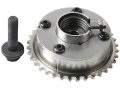 Exhaust Engine Variable Valve Timing Vvt Sprocket Camshaft Phaser Compatible With 2010-2012 Toyota Camry 2 5l 4-cylinder