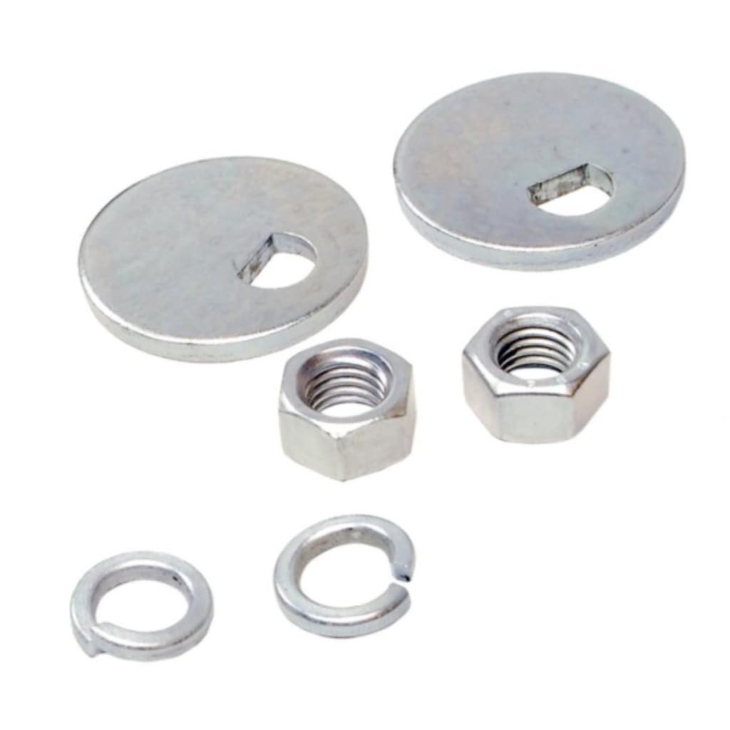 Alignment Cam Bolt Set For 1990 1991 1992 1993 1994 Chevy S10 Blazer Camber Caster Adjustment Hexagonal Head Silver Alx Pau Me