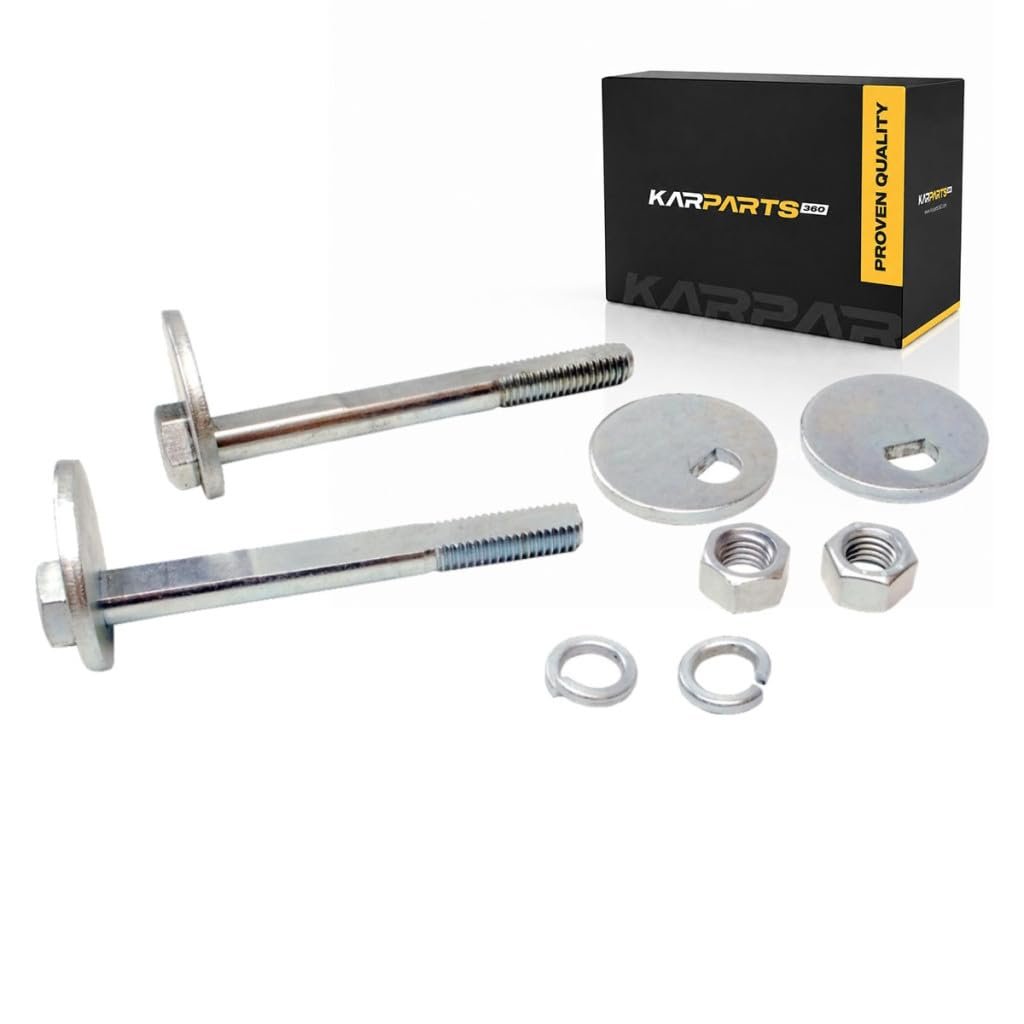 Alignment Cam Bolt Set For 1990 1991 1992 1993 1994 Chevy S10 Blazer Camber Caster Adjustment Hexagonal Head Silver Alx Pau Me