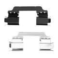 Disc Brake Hardware Set For Mercedes Benz Sl550 2013 To 2020 Front Position Alx Pau Df 340 63041 Cla2 Black Standard 
