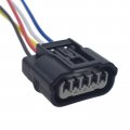 5-way Turbo Charger Wastegate Actuator Connector Harness Plug For Honda Civic 2016-2019