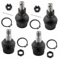 Boxi 4pcs Front Upper Lower Ball Joints Fit For Chevy Blazer K10 K20 Pickup Suburban K5 V10 V20 For Dodge Ramcharger W100 W150 