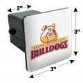 Brooklyn College Secondary Logo Tow Trailer Hitch Cover Plug Insert 2