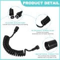 Bidet Shower Hose Telescopic Spring Tube With Plumbers Tape Flexible For Toilet Sprayer Bathroom Faucet Handheld Pet Washing 79