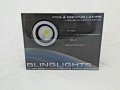 Blinglights Bl5000k 3 5 Round Halo Angel Eye Led Fog Lights Kit Blue