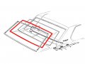 Auto Krafters Compatible Replacement For Back Glass Weatherstrip Rear Window Rubber Seal 1964 Galaxie Custom 2- Or 4-door Sedan