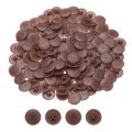 Screw Cap Covers 108pcs 17mm Plastic Self-lock Nut Decoration Cover For Phillips Cam Fitting Self-tapping Light Coffee 