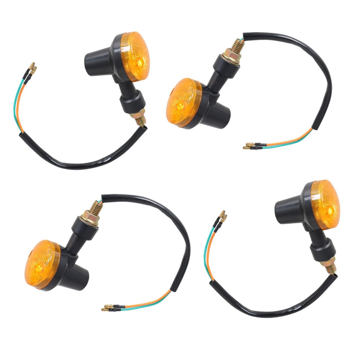 4 X Motorcycle Turn Signal Light Replacement For Yamaha