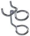853058 Tool Holder 148 X 2 In Zinc Plated Steel For 8 And 1 4 Pegboard Garage Workbench Organizer 