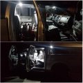 6 Pack 44mm 578 Led Bulb White Festoon Dome Light For 569 211-2 212-2 Map Trunk License Plate Interior Lights Dc 12v 