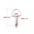 Httmt Mt278a X4- Fastener Hard Saddlebag Mounting Pin Stud Bolt Black Compatible With Touring Flhr Flhs