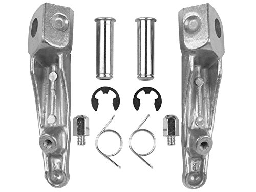 Tcmt Front Motorcycle Footpeg Footrest Set Fits For Kawasaki Ninjaa Zx6ra Zx636a Ninjaa 2003-2023 Zx10ra 2004-2010 Zx9ra