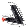 Utv Fire Extinguisher Mount Kit Aluminum Alloy Roll Bar Holder Quick Release Adjustable Bracket For Atv 4-size Clamps 40-120mm