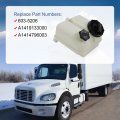 Carmocar Power Steering Reservoir Tank Bottle With Cap 603-5206 Replacement For 2008-2014 Freightliner M2 106 2008-2010 112