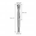 Uxcell Cemented Carbide Twist Drill Bits 14 5mm Metal Cutter For Stainless Steel Copper Aluminum Zinc Alloy Iron 2 Pcs
