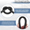 X Autohaux 5pcs 3ft Silicone Vacuum Tubing Hose 1 8 5 32 36 1 4 5 16 Id 130psi Max Pressure Blacautohaux 5pcs 3ft Silicone