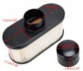 Air Oil Fuel Filter Pre-filter Compatible For Kawasaki Fs481v Fs541v Fr651v Fr691v Fr730v Engine