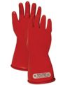 Magid M00 A R C Natural Latex Rubber Class 00 Insulating Glove With Straight Cuff Work 11 Length Size 9 Red One Pair 