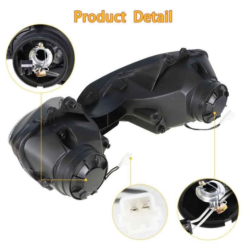 Motorcycle Front Headlight Replacement For Yamaha Yzf R6 2003-2005 R6s 2006-2009