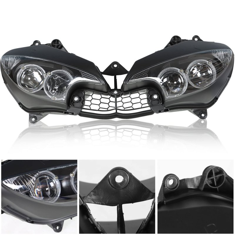 Motorcycle Front Headlight Replacement For Yamaha Yzf R6 2003-2005 R6s 2006-2009