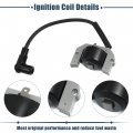 X Autohaux 2 Pcs Ignition Coil 21171-7001 21171-7034 For Kawasaki Fh381v Fh430v Fh500v Fh580v Fh641d Fh680d Fh721d Assembly