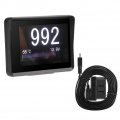 Voltage Gauge Car Obd Multi Function Meter Digital Temperature Speed Hud Display Car Voltmeter
