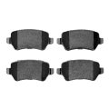 Disc Brake Pads For Saturn Astra 2008 Low Metallic Friction 43 2 Mm 1 70 In Inner And Outer Pad Height Front Position 