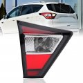 Driver Side Inner Left Tail Light Ford Escape Kuga 2017 2018 2019 Rear Brake Lamp With Bulb Red Clear Lens Replacement For 