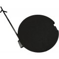 Tow Hook Cover For Jeep Renegade 2015 2016 2017 2018 Black Plastic Standard Style Ch1029108 5xb38lxhaa Mlx-she038-87hu-cl360a50 